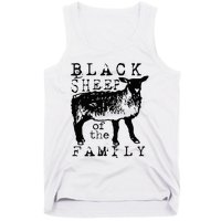 Proud Outcast Black Sheep Of The Family Tank Top