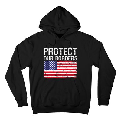 Protect Our Borders Law Enforcement Legal Immigration Hoodie