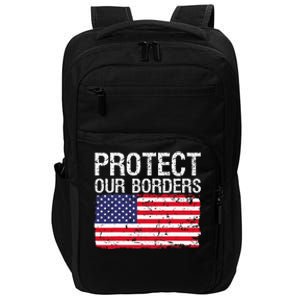 Protect Our Borders Law Enforcement Legal Immigration Impact Tech Backpack