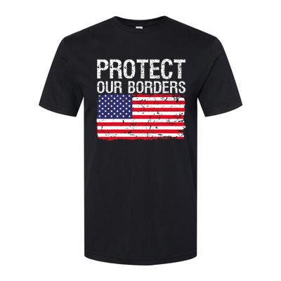 Protect Our Borders Law Enforcement Legal Immigration Softstyle CVC T-Shirt