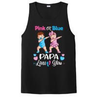 Pink Or Blue Papa Loves You Baby Gender Reveal Party PosiCharge Competitor Tank