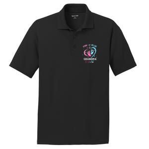 Pink Or Blue Grandma Loves You Gender Reveal Baby Gifts Mom PosiCharge RacerMesh Polo