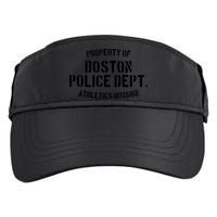 Property Of Boston Rizzoli Athletics Division Police Department Dept Wlw Isles C Adult Drive Performance Visor