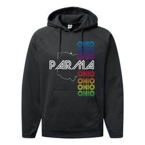 Parma Ohio City Oh Souvenir Performance Fleece Hoodie