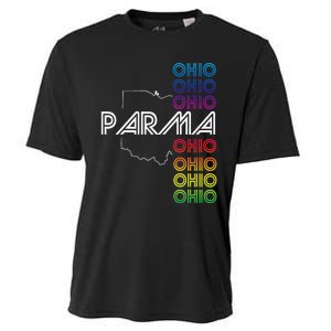 Parma Ohio City Oh Souvenir Cooling Performance Crew T-Shirt