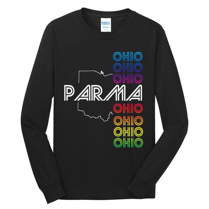 Parma Ohio City Oh Souvenir Tall Long Sleeve T-Shirt