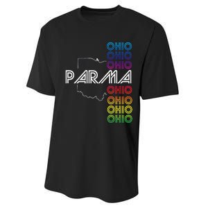 Parma Ohio City Oh Souvenir Performance Sprint T-Shirt