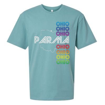 Parma Ohio City Oh Souvenir Sueded Cloud Jersey T-Shirt