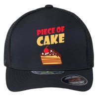 Piece Of Cake Snack Baking Cake Flexfit Unipanel Trucker Cap