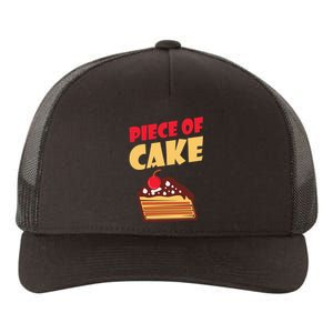 Piece Of Cake Snack Baking Cake Yupoong Adult 5-Panel Trucker Hat