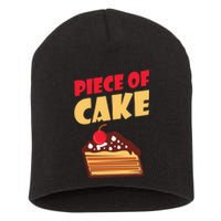 Piece Of Cake Snack Baking Cake Short Acrylic Beanie