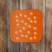 Pickleball Orange Camouflauge Shirt! Coaster