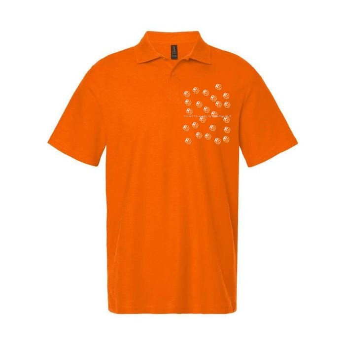 Pickleball Orange Camouflauge Shirt! Softstyle Adult Sport Polo