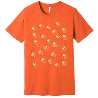 Pickleball Orange Camouflauge Shirt! Premium T-Shirt