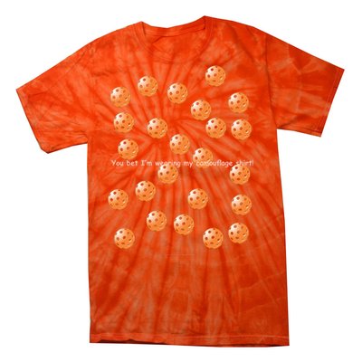 Pickleball Orange Camouflauge Shirt! Tie-Dye T-Shirt