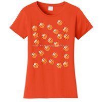 Pickleball Orange Camouflauge Shirt! Women's T-Shirt