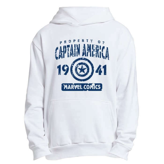 Property Of C.Aptain America Collegiate Urban Pullover Hoodie