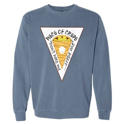 Piece Of Crepe Merch Garment-Dyed Sweatshirt