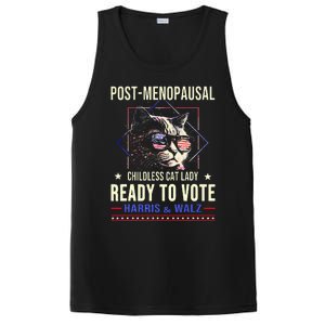 Post Opausal Childless Cat Lady Ready To Vote Kamala PosiCharge Competitor Tank