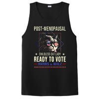 Post Opausal Childless Cat Lady Ready To Vote Kamala PosiCharge Competitor Tank