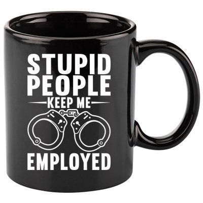 Police Officer Cop Police Policeman Gift 11oz C Handle Ceramic Mug