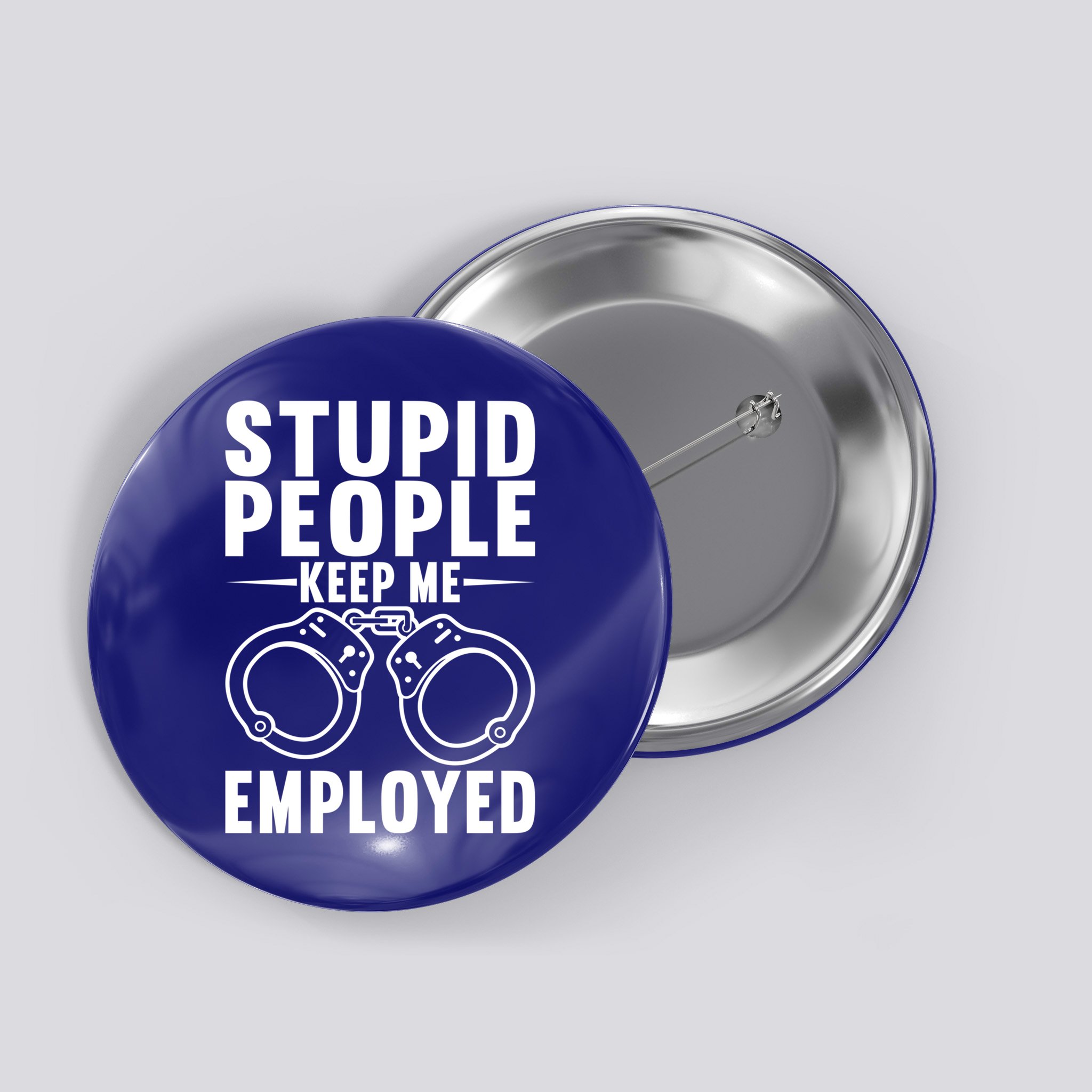 Police Officer Cop Police Policeman Gift Button
