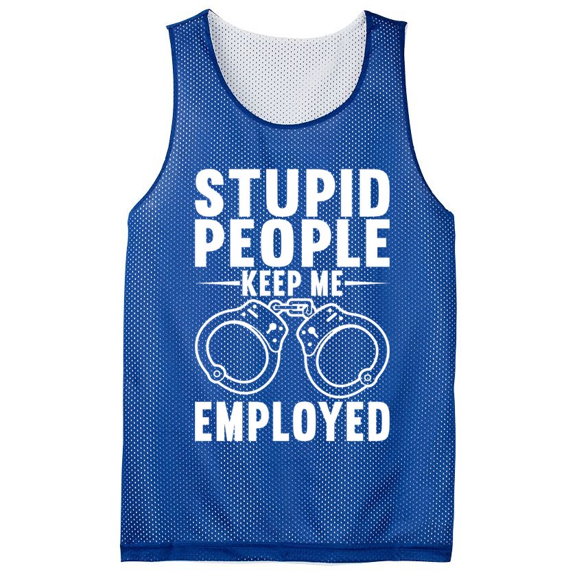 Police Officer Cop Police Policeman Gift Mesh Reversible Basketball Jersey Tank