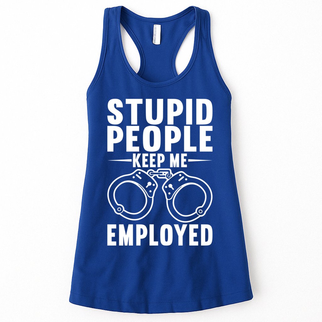Police Officer Cop Police Policeman Gift Womens Tank Top