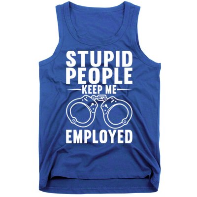 Police Officer Cop Police Policeman Gift Tank Top