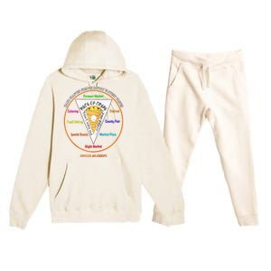 Piece Of Crepe Merch Raglan Baseball Premium Hooded Sweatsuit Set