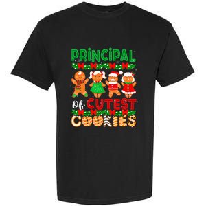 Principal Of Cutest Cookies Christmas Gingerbreads Baker Garment-Dyed Heavyweight T-Shirt