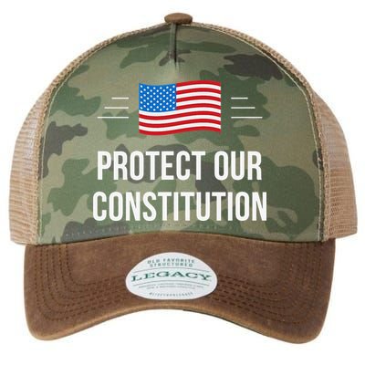 Protect Our Constitution Legacy Tie Dye Trucker Hat