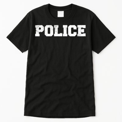 Police Officer Costume Apparel Swat Team Tall T-Shirt