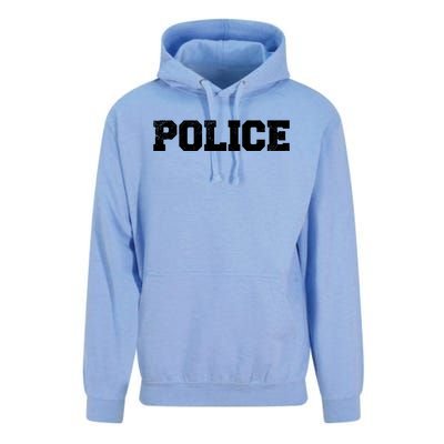 Police Officer Costume Apparel Swat Team Unisex Surf Hoodie