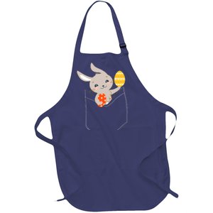 Pocket Easter Bunny Full-Length Apron With Pockets