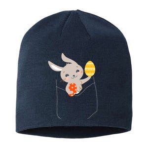 Pocket Easter Bunny Sustainable Beanie