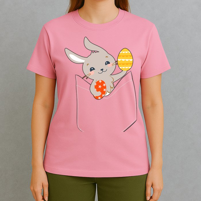 Pocket Easter Bunny T-Shirt