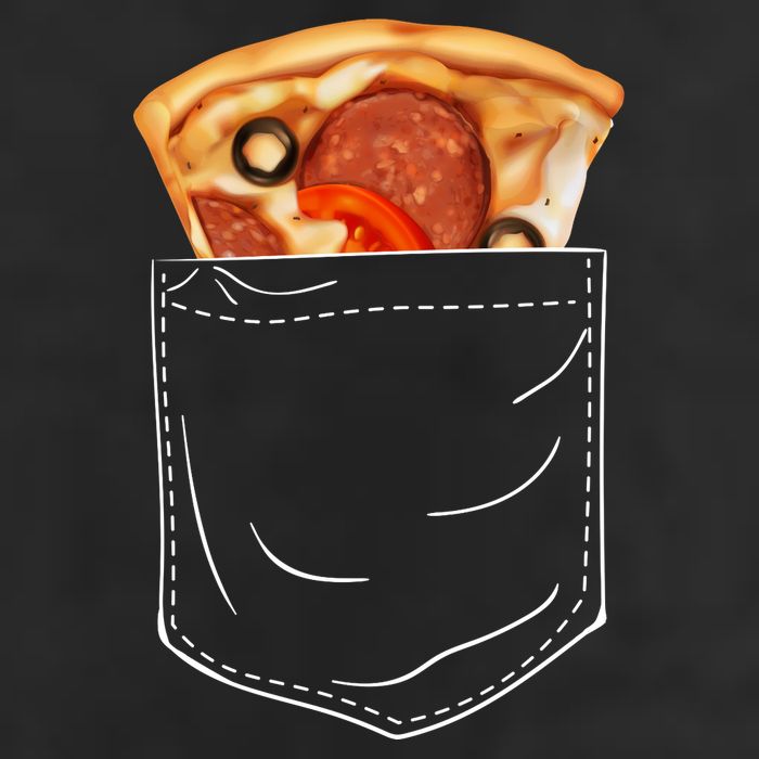 Pocket Pizza Slice Cool Comfort Performance Bucket Hat