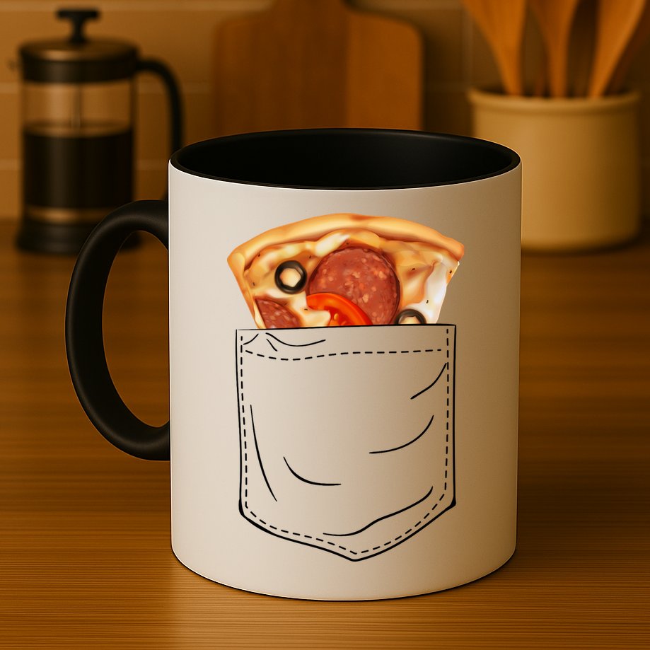 Pocket Pizza Slice Mug