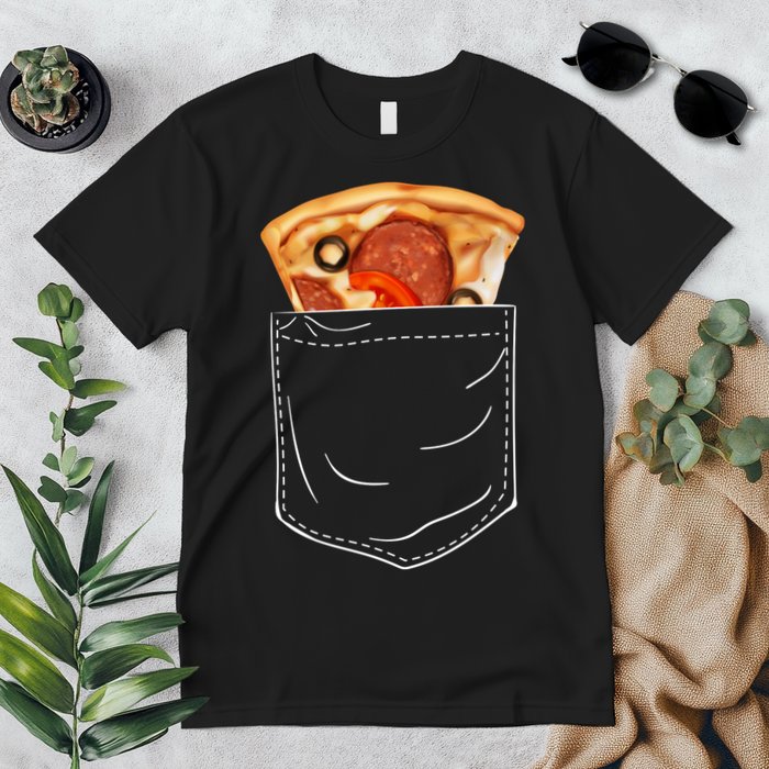 Pocket Pizza Slice Premium T-Shirt