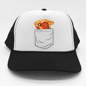 Pocket Pizza Slice Trucker Hat