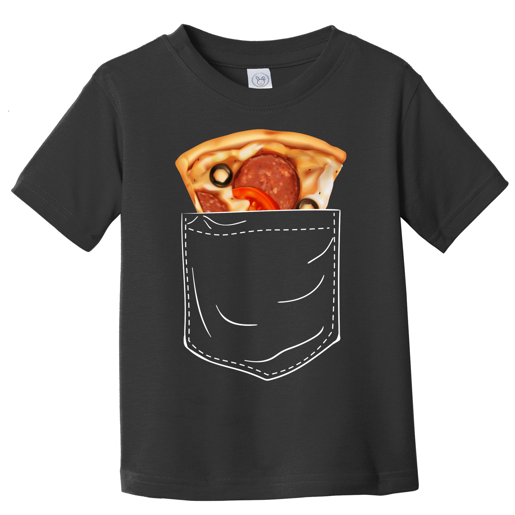 Pocket Pizza Slice Toddler T-Shirt