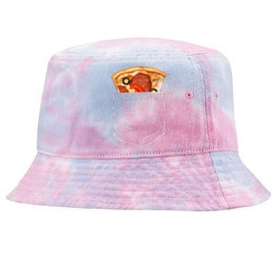 Pocket Pizza Slice Tie-Dyed Bucket Hat