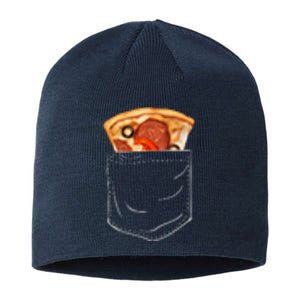 Pocket Pizza Slice Sustainable Beanie