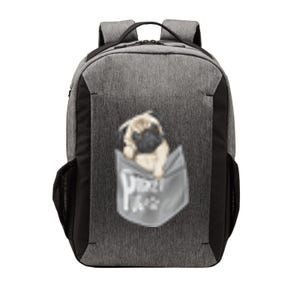 Pocket Pug Cute Vector Backpack