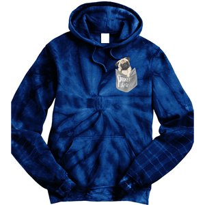 Pocket Pug Cute Tie Dye Hoodie