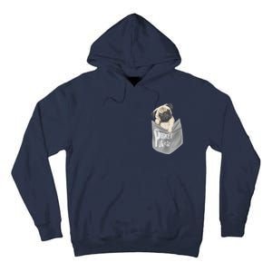 Pocket Pug Cute Tall Hoodie