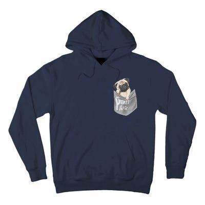 Pocket Pug Cute Tall Hoodie