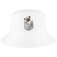 Pocket Pug Cute Cool Comfort Performance Bucket Hat