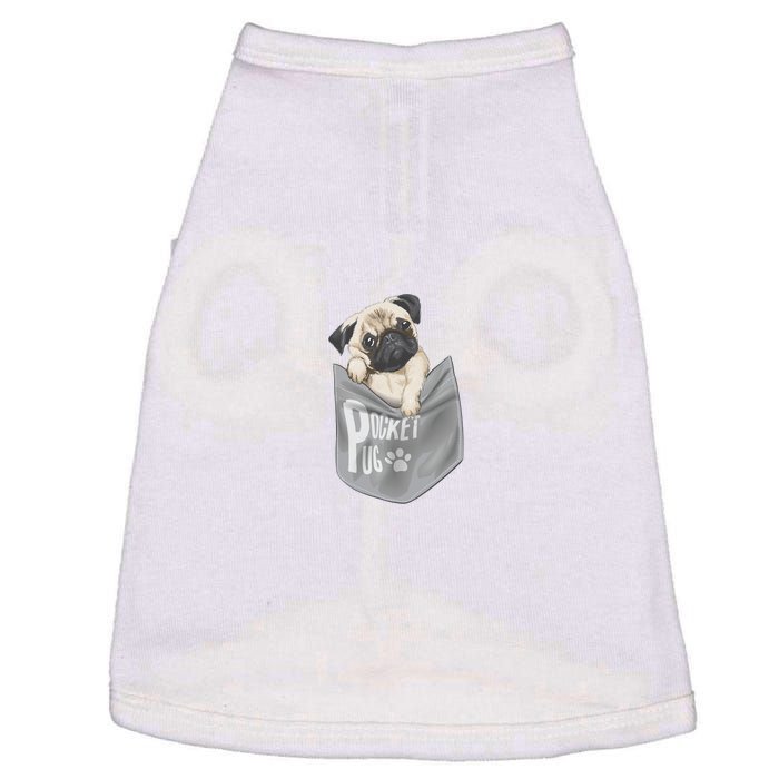 Pocket Pug Cute Doggie Tank